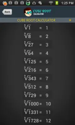 Cube Root android App screenshot 0